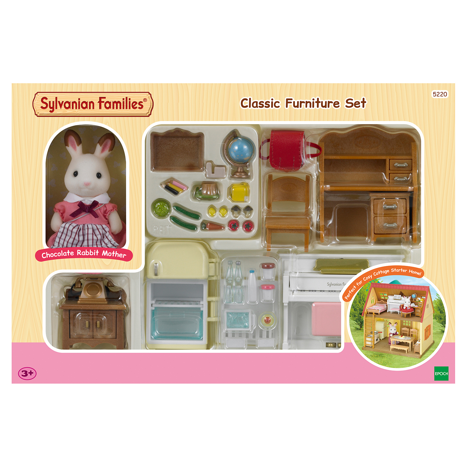 Набор Sylvanian Families Мебель для дома Марии 5392 купить по цене 1619 ₽ в  интернет-магазине Детский мир