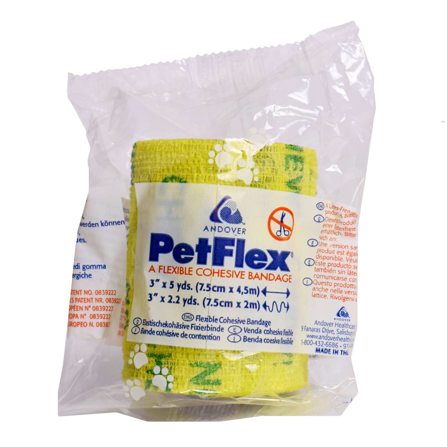 Бандаж для животных PetFlex No Chew с горьким вкусом 7.5см*4.5м - фото 2