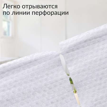 Салфетки для уборки в рулоне Jundo Cleaning Cloths 200 шт для всех поверхностей универсальные с полирующим эффектом 22х25см