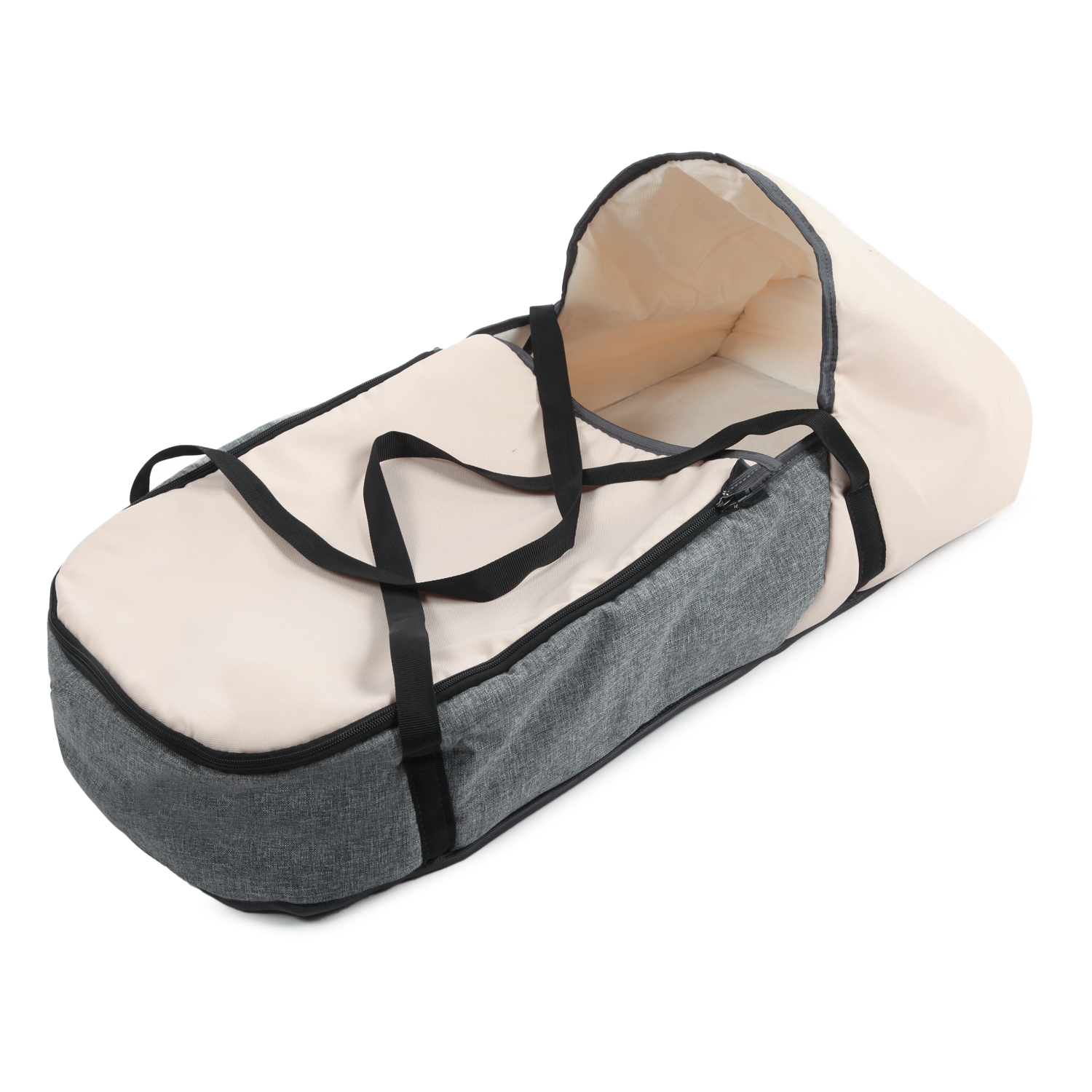 Коляска-трансформер Babyton Pillo OX Grey-Beige - фото 10