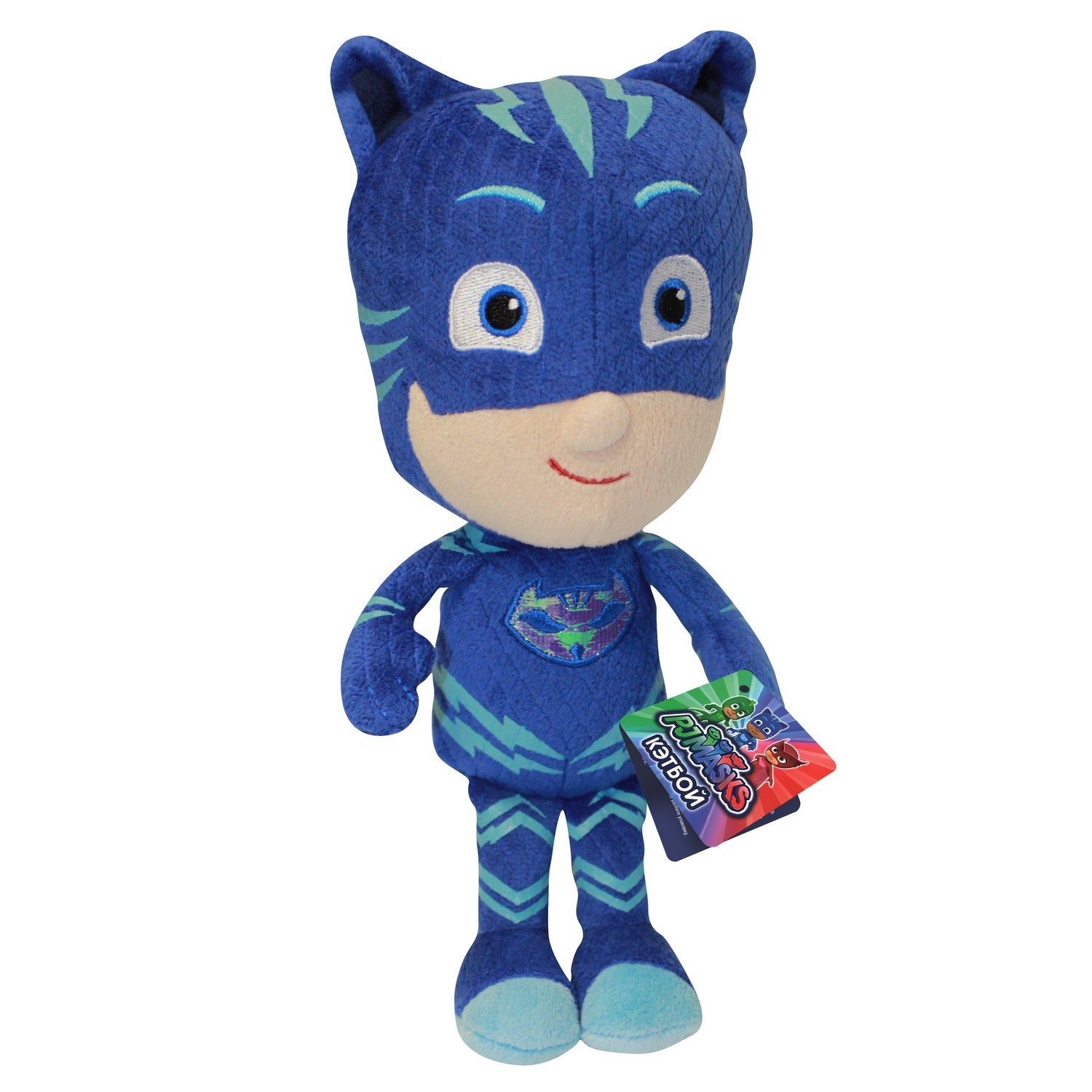 Мягкая игрушка PJ masks 20см Кэтбой - фото 1