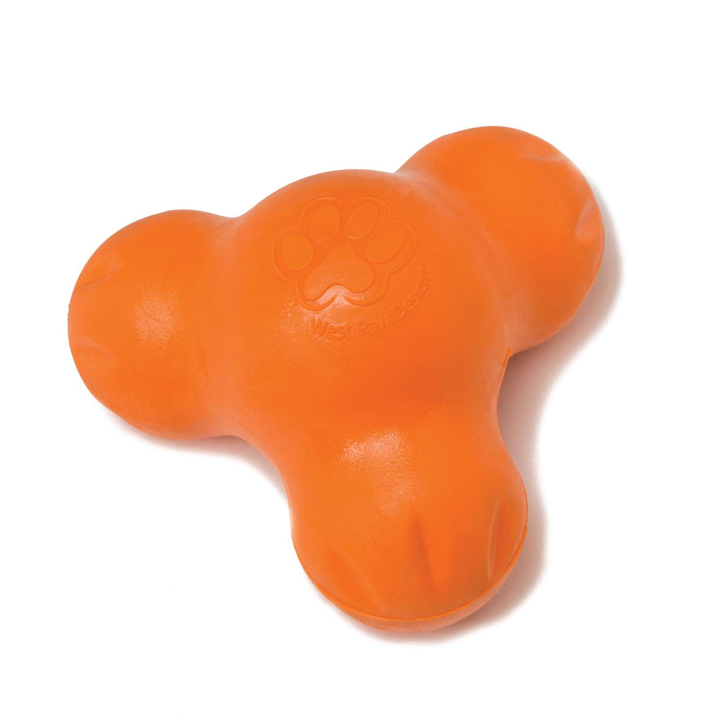 Игрушка для собак West Paw Zogoflex Tux для лакомств L Оранжевый - фото 1