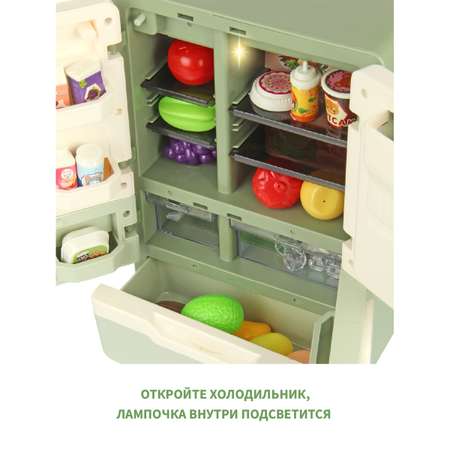 Игрушка Veld Co холодильник, продукты