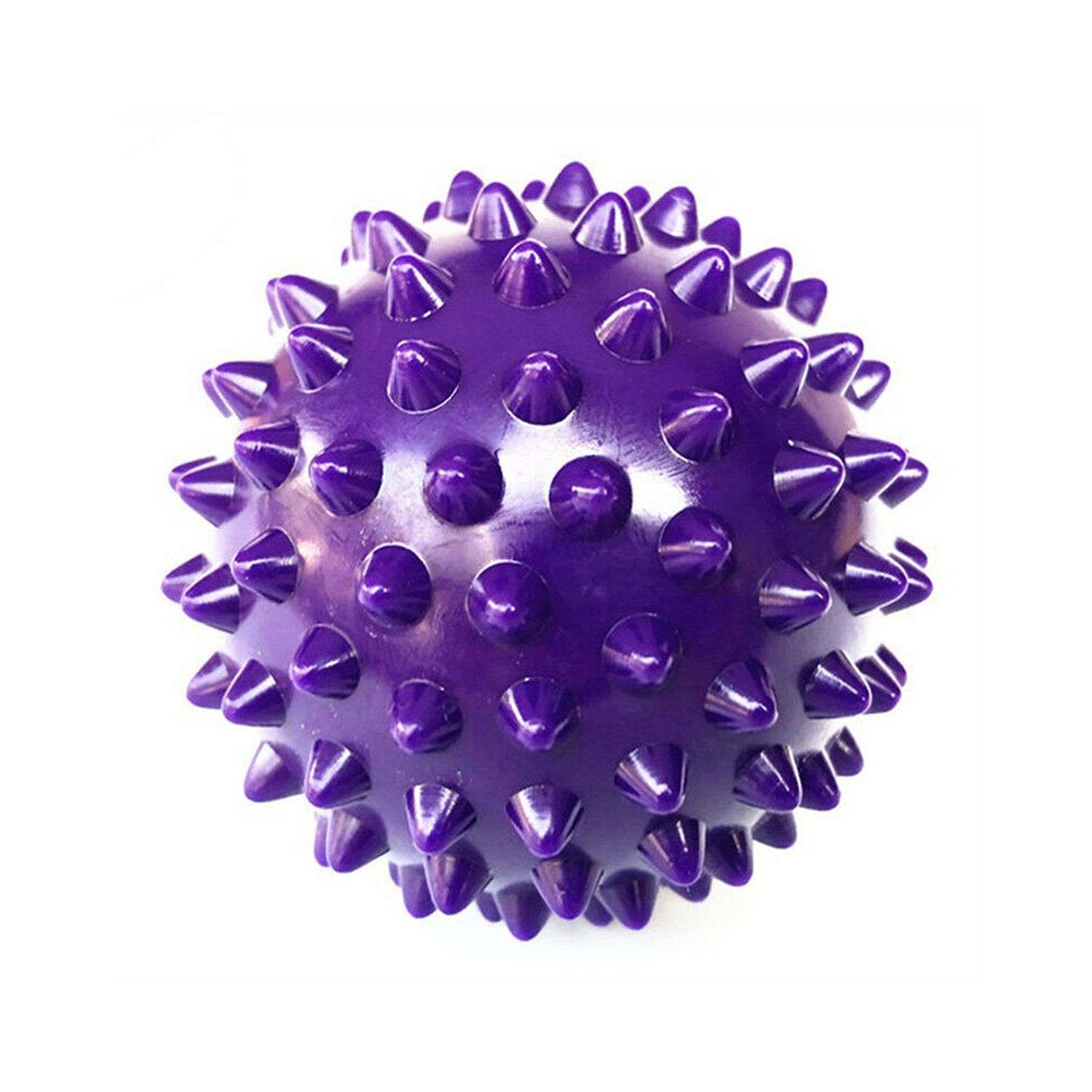 Мячик Beroma массажный 7 см фиолетовый - фото 1