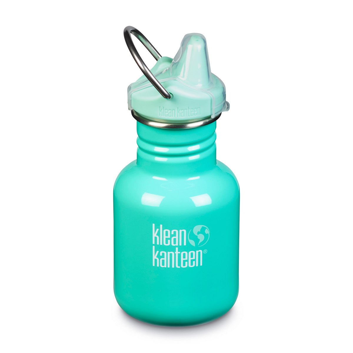 Детская бутылка Klean Kanteen Kid Classic Sippy 12oz Beach Bum 355 мл - фото 1