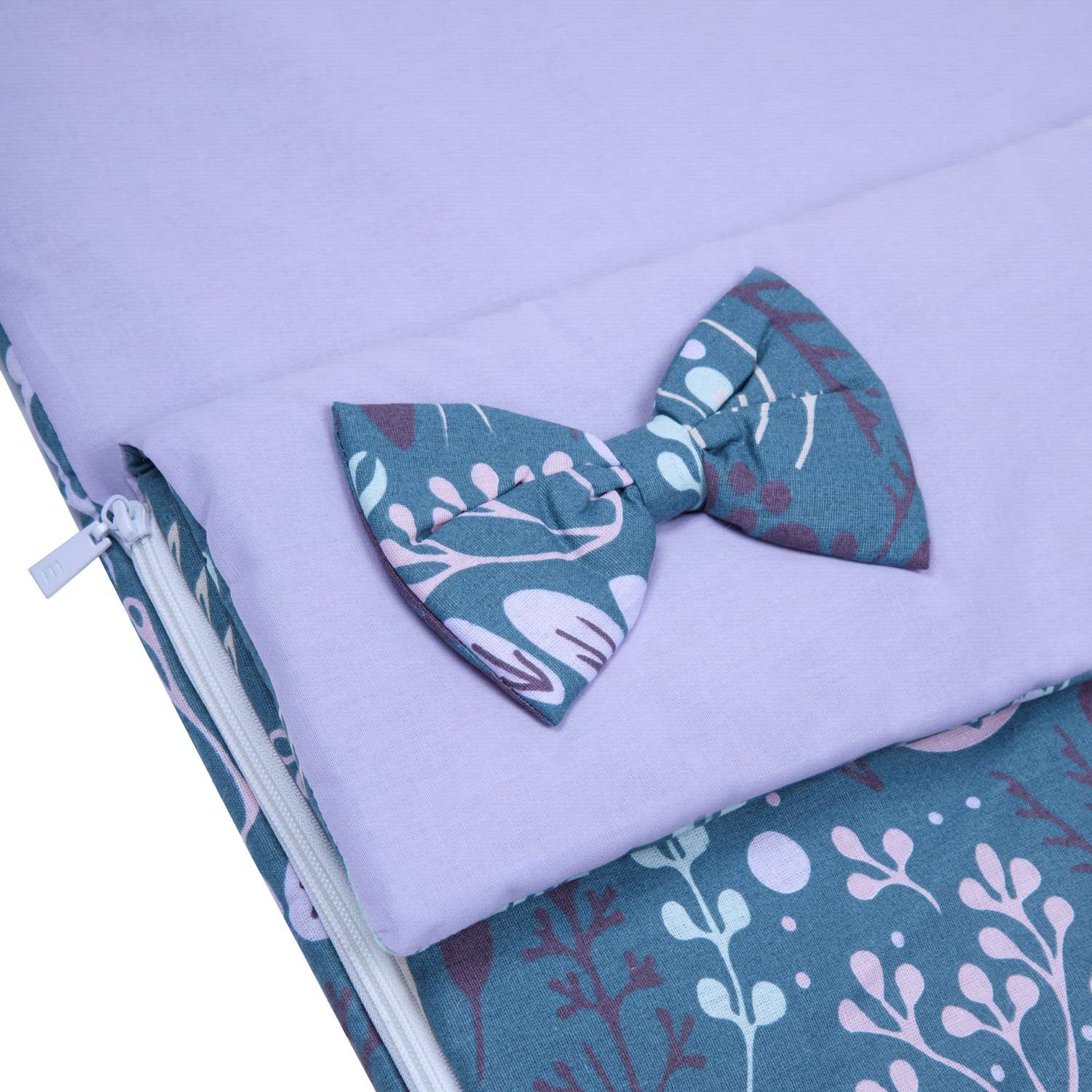 Спальный мешок AmaroBaby детский Magic Sleep Flower dreams фиолетовый - фото 5