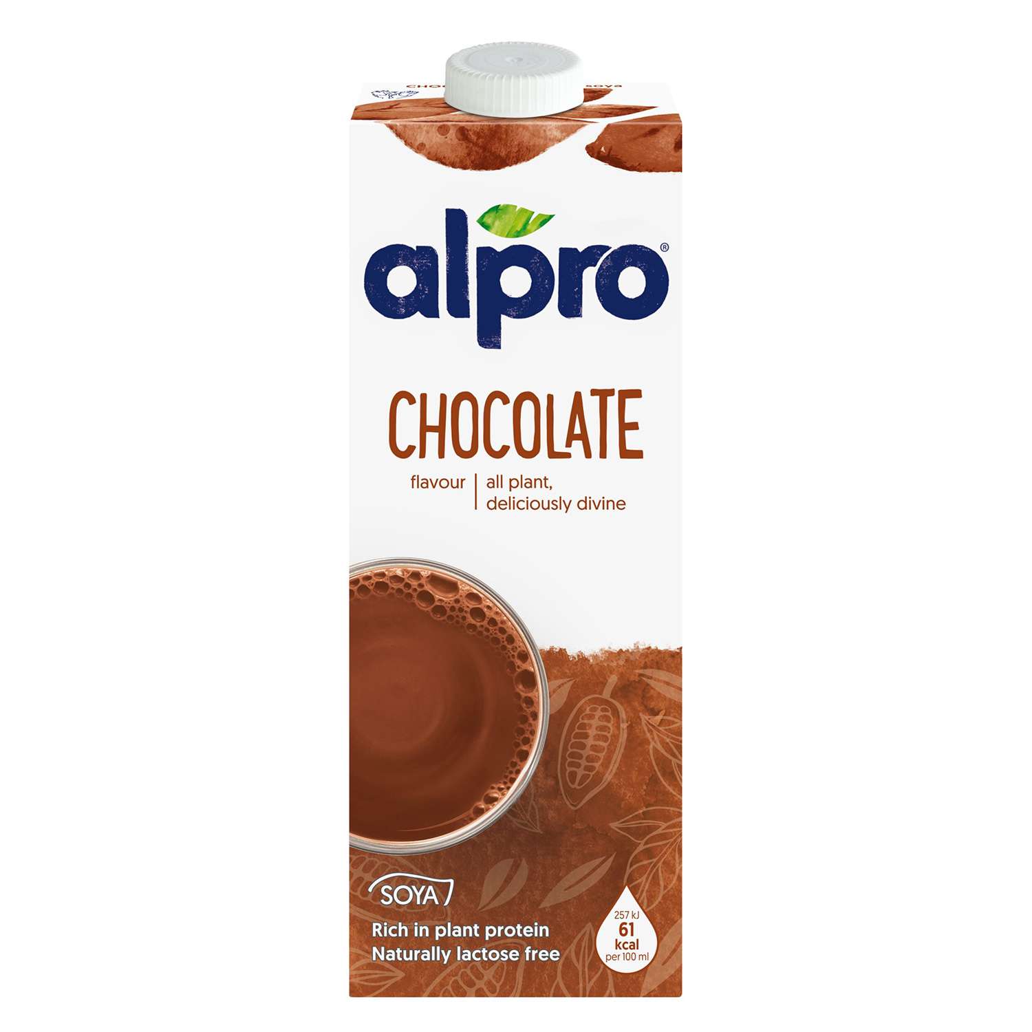 Напиток Alpro соевый с шоколадом 1л - фото 1