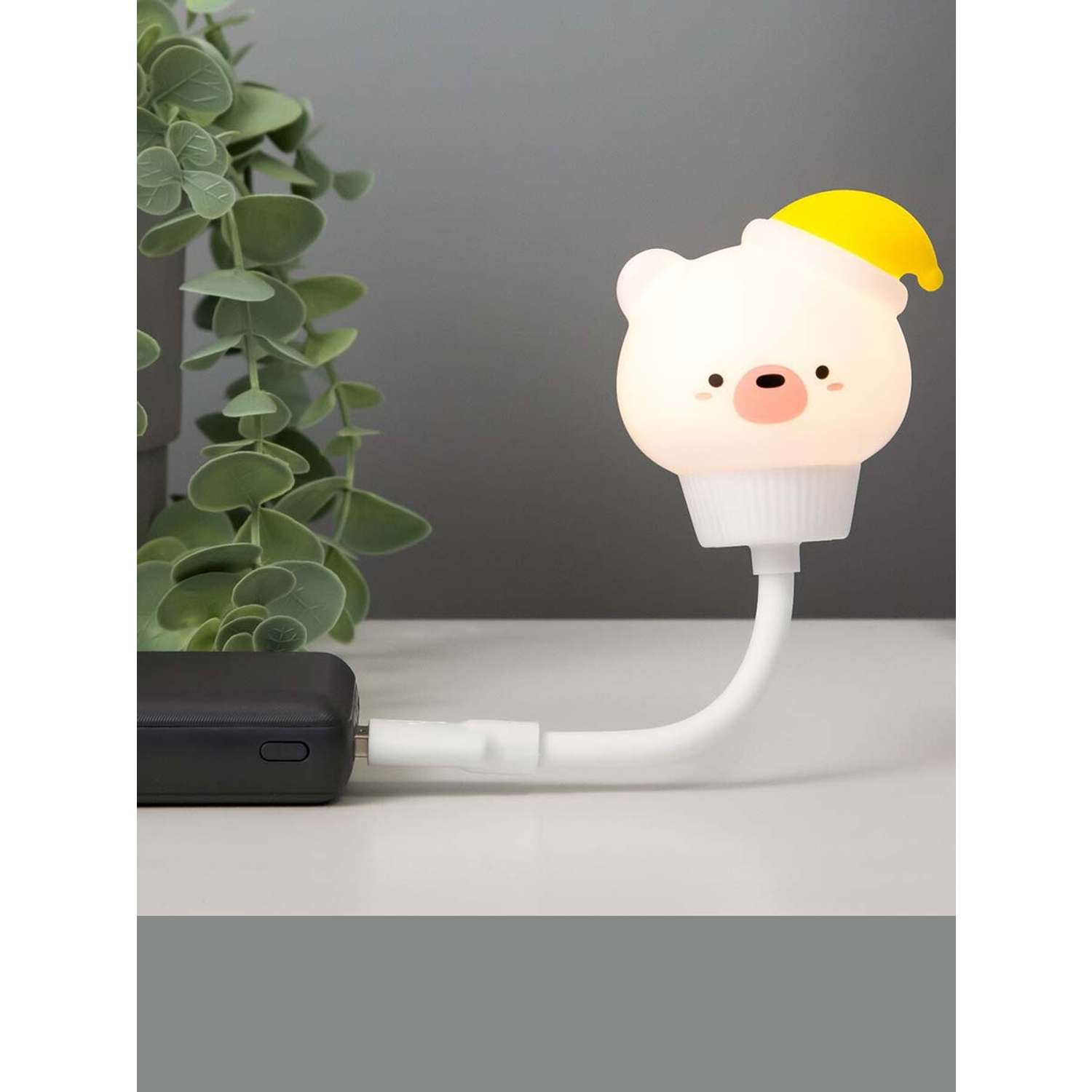 Лампа настольная детская LATS usb светильник мишка - фото 11