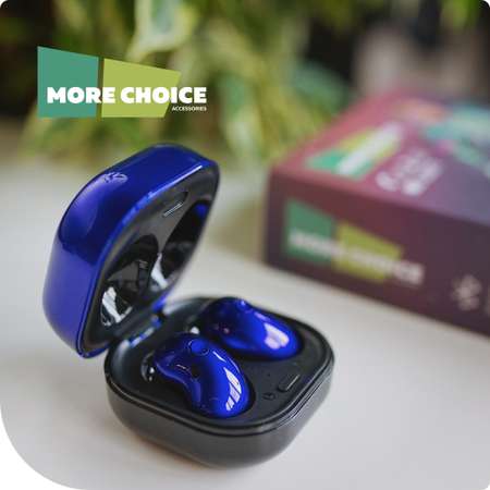 Bluetooth-наушники беспроводные More Choice BW22S Blue