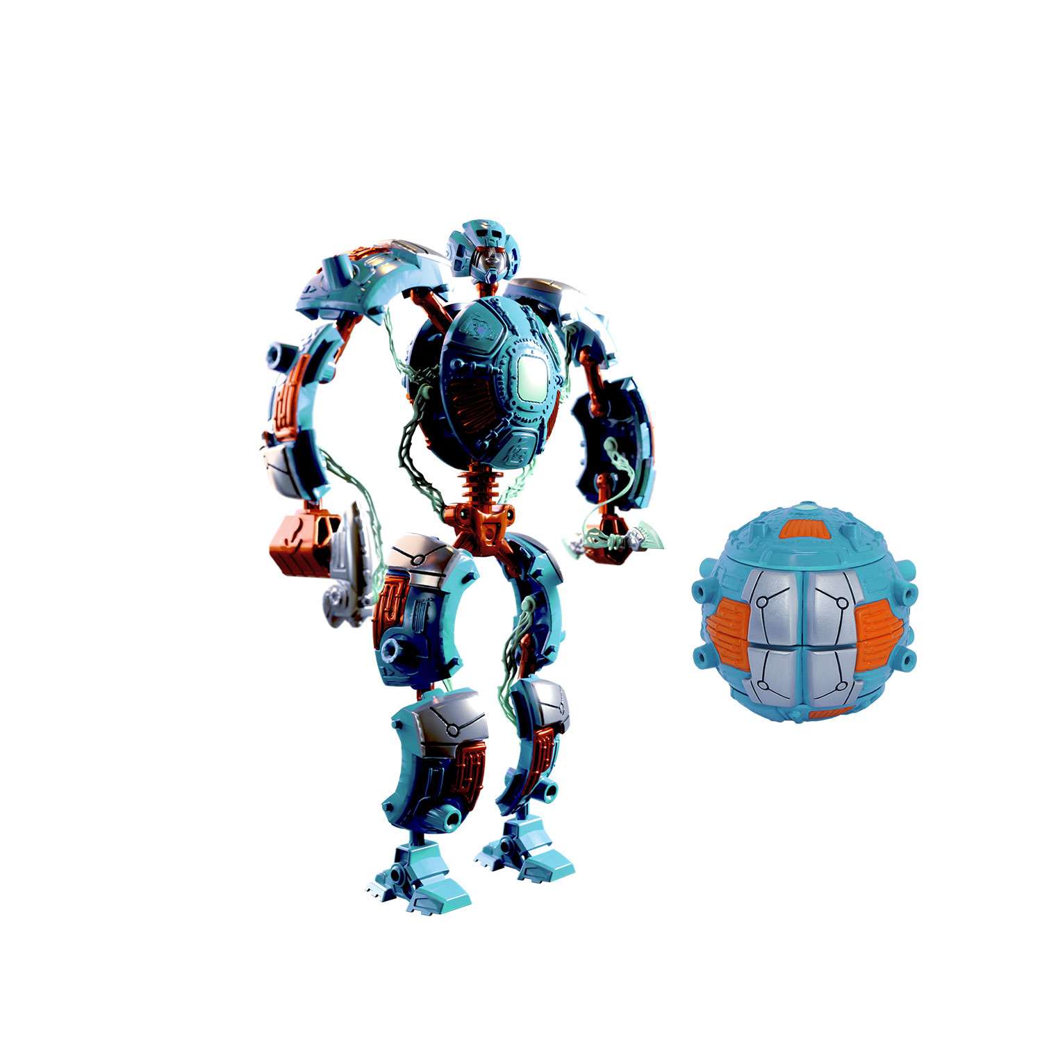 Робот-трансформер Giga bots Энергия ГироБот 61126 - фото 1