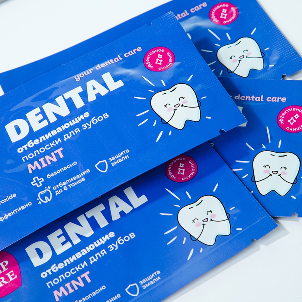 Полоски LP CARE для зубов отбеливающие dental mint 1 пара - фото 4