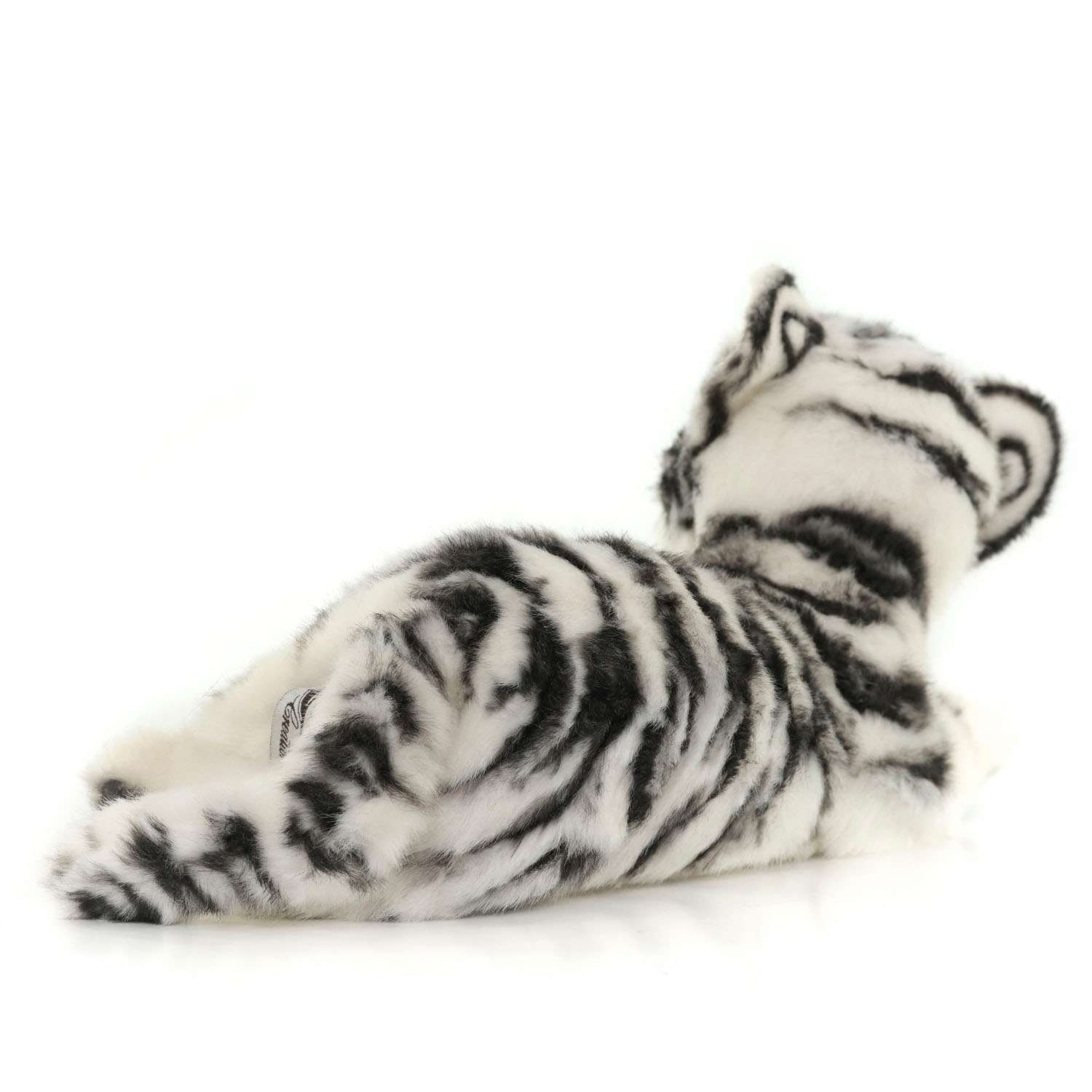 Реалистичная мягкая игрушка HANSA Тигр детёныш белый 26 см - фото 5