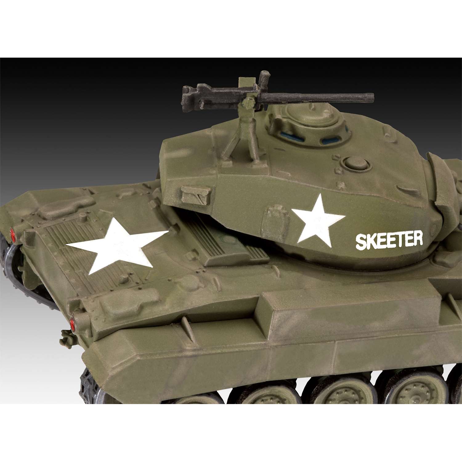 Сборная модель Revell Лёгкий танк США M24 Чаффи 03323 - фото 5
