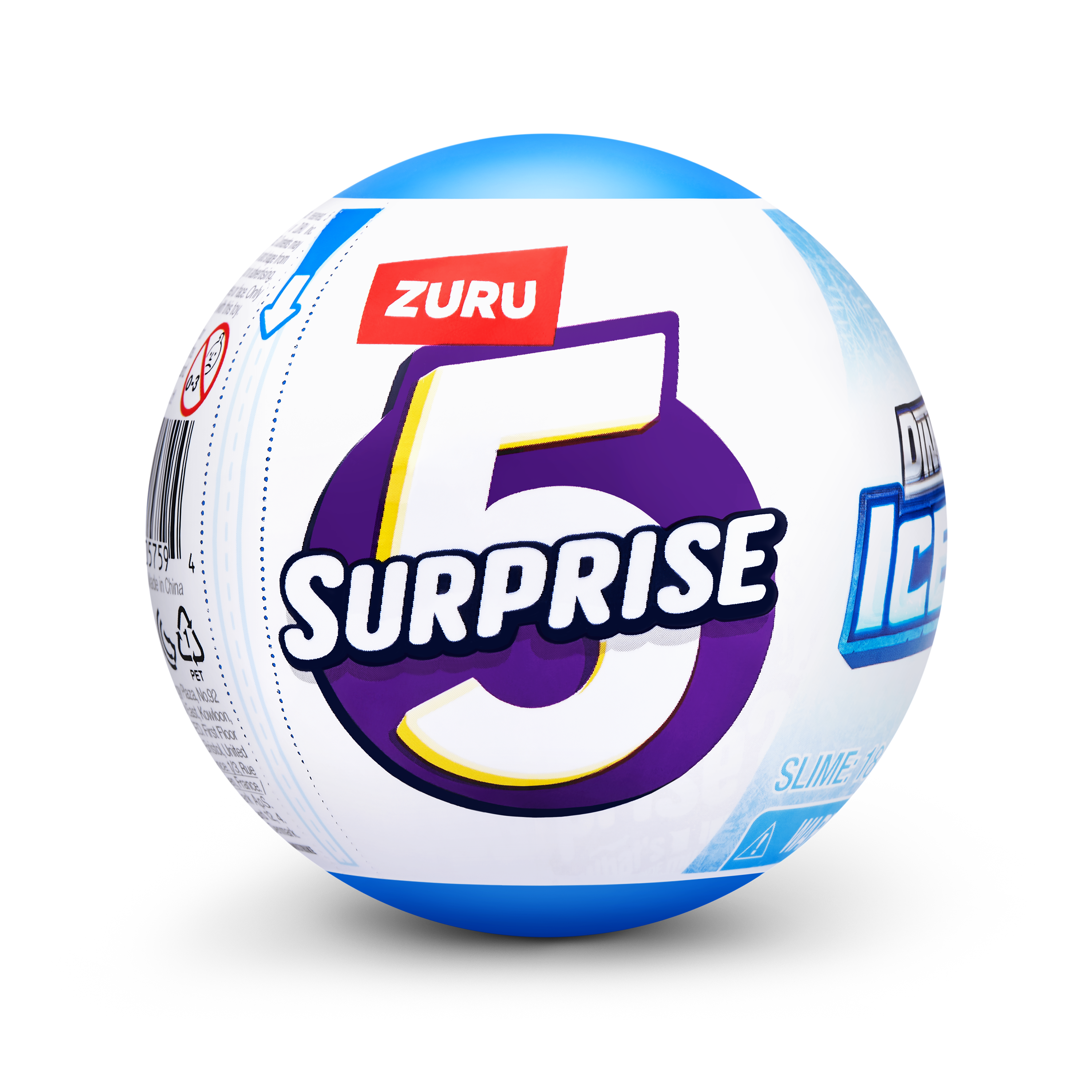 Игрушка сюрприз Zuru 5 surprise Ледяные динозавры - фото 2