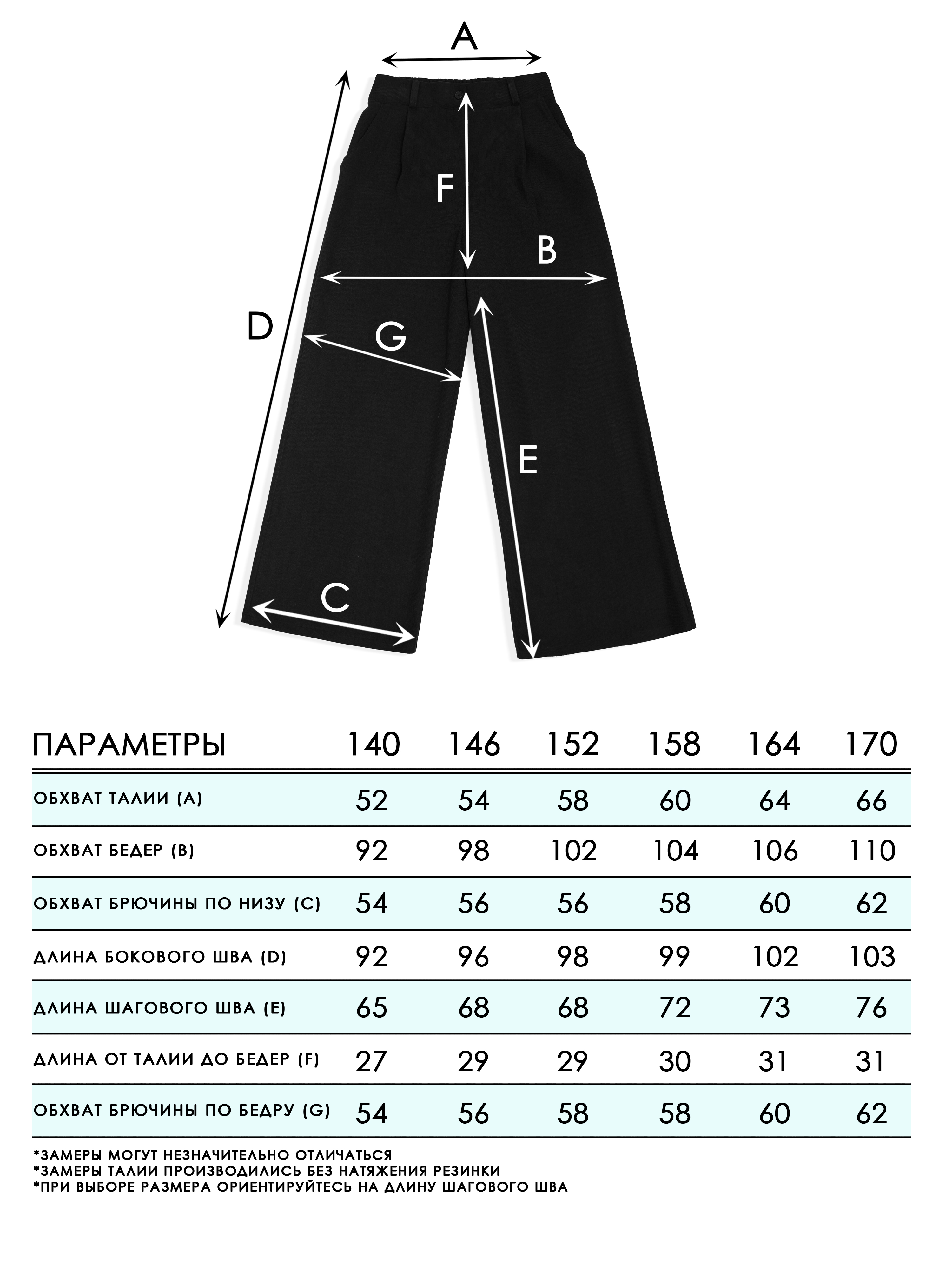 Брюки СИНЯЯ МОДА W503B-G39 - фото 3