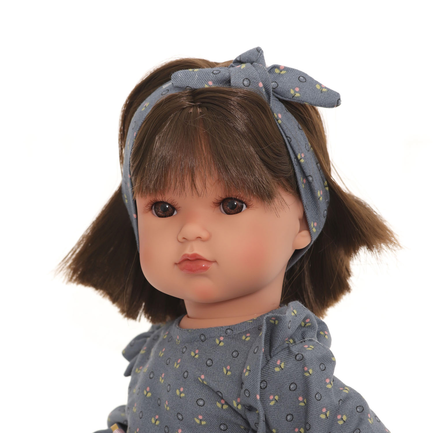 Кукла Antonio Juan Реборн Белла в синем 28009 - фото 3