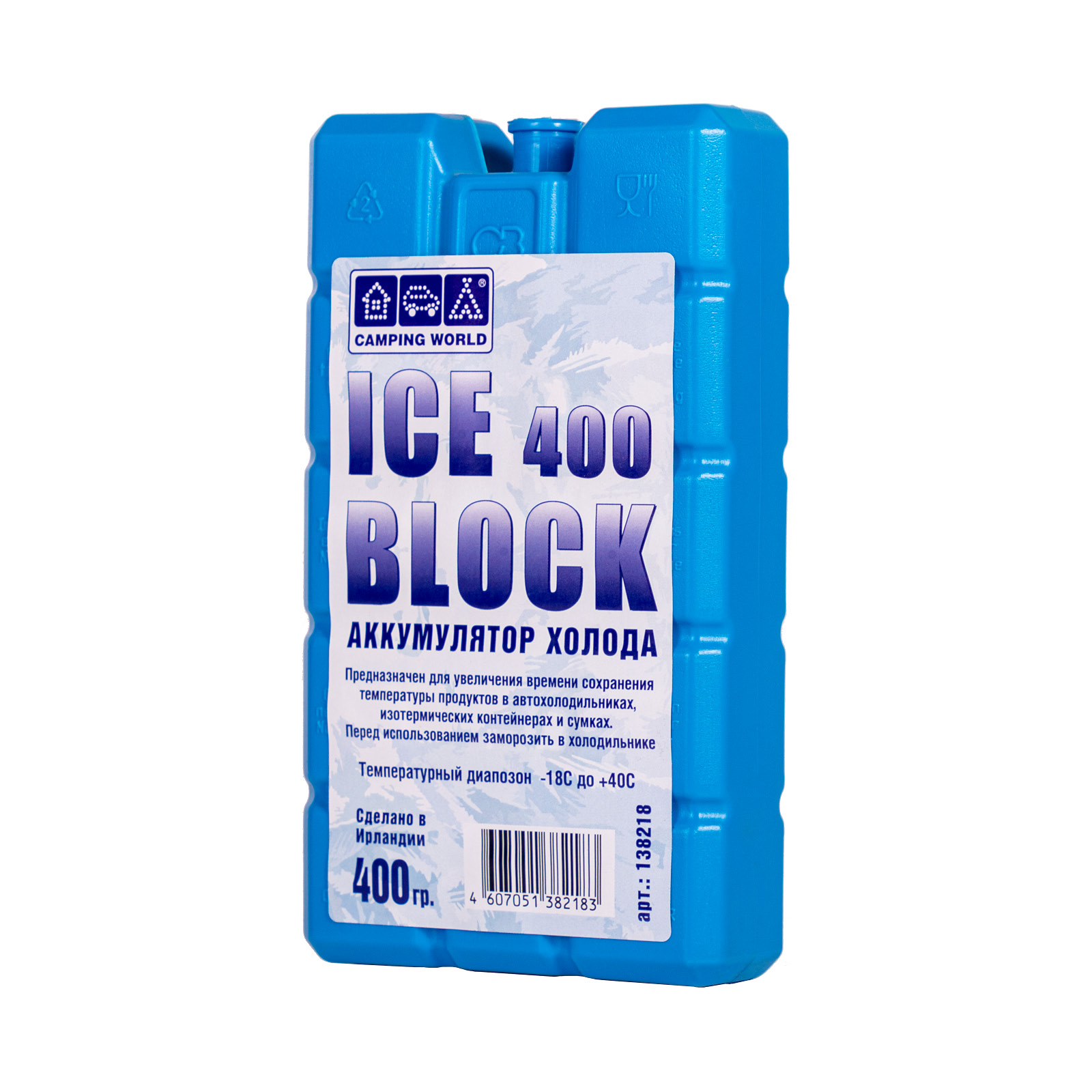 Аккумулятор холода Camping World Iceblock 400 - фото 3