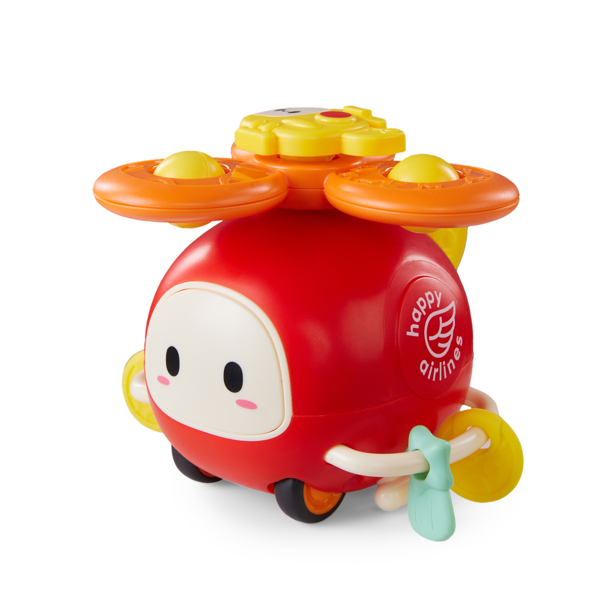 Игрушка развивающая Happy Baby Happycopter Red 331895 - фото 3