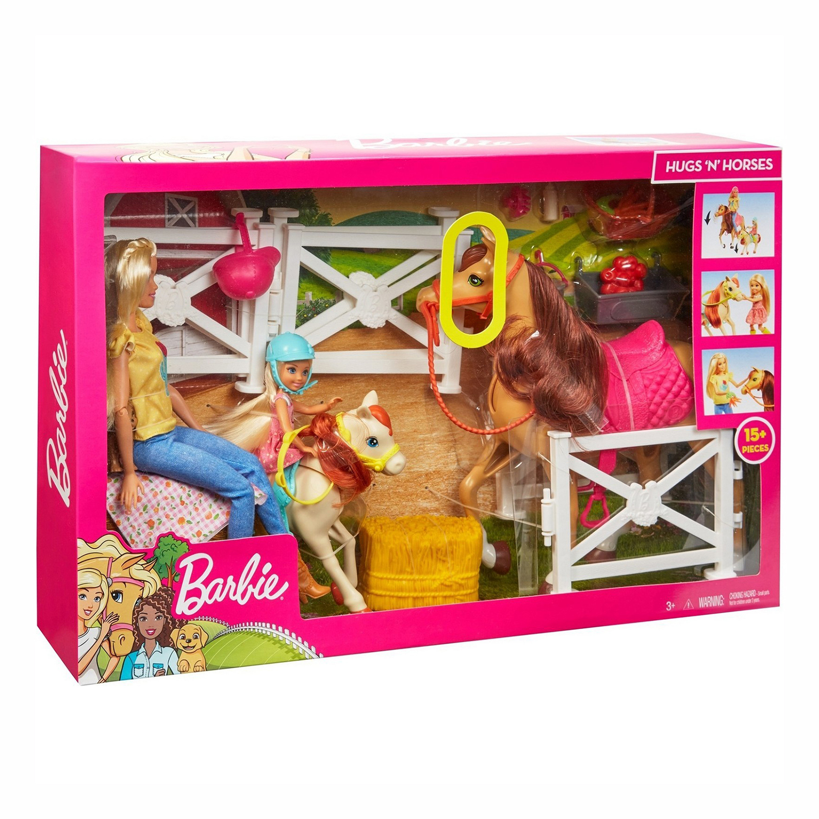 Набор игровой Barbie Челси и любимые лошадки FXH15 FXH15 - фото 3