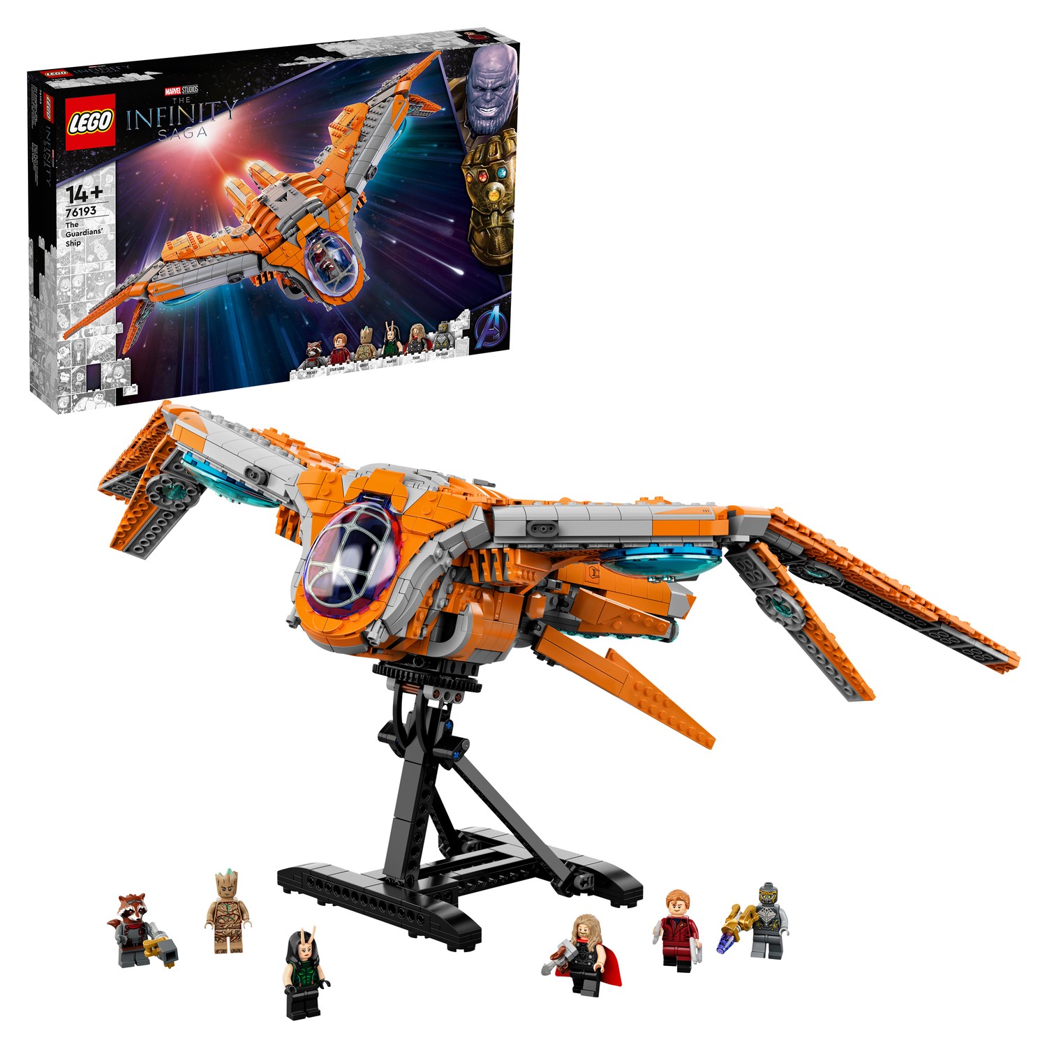 Конструктор LEGO Super Heroes Корабль Стражей 76193