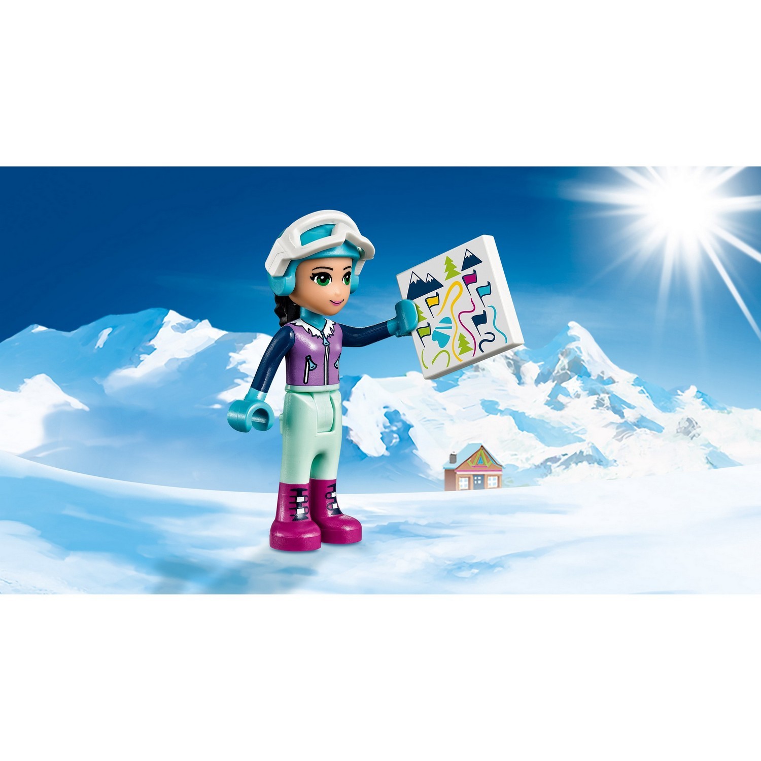 Конструктор LEGO Friends Горнолыжный курорт: внедорожник (41321) - фото 6