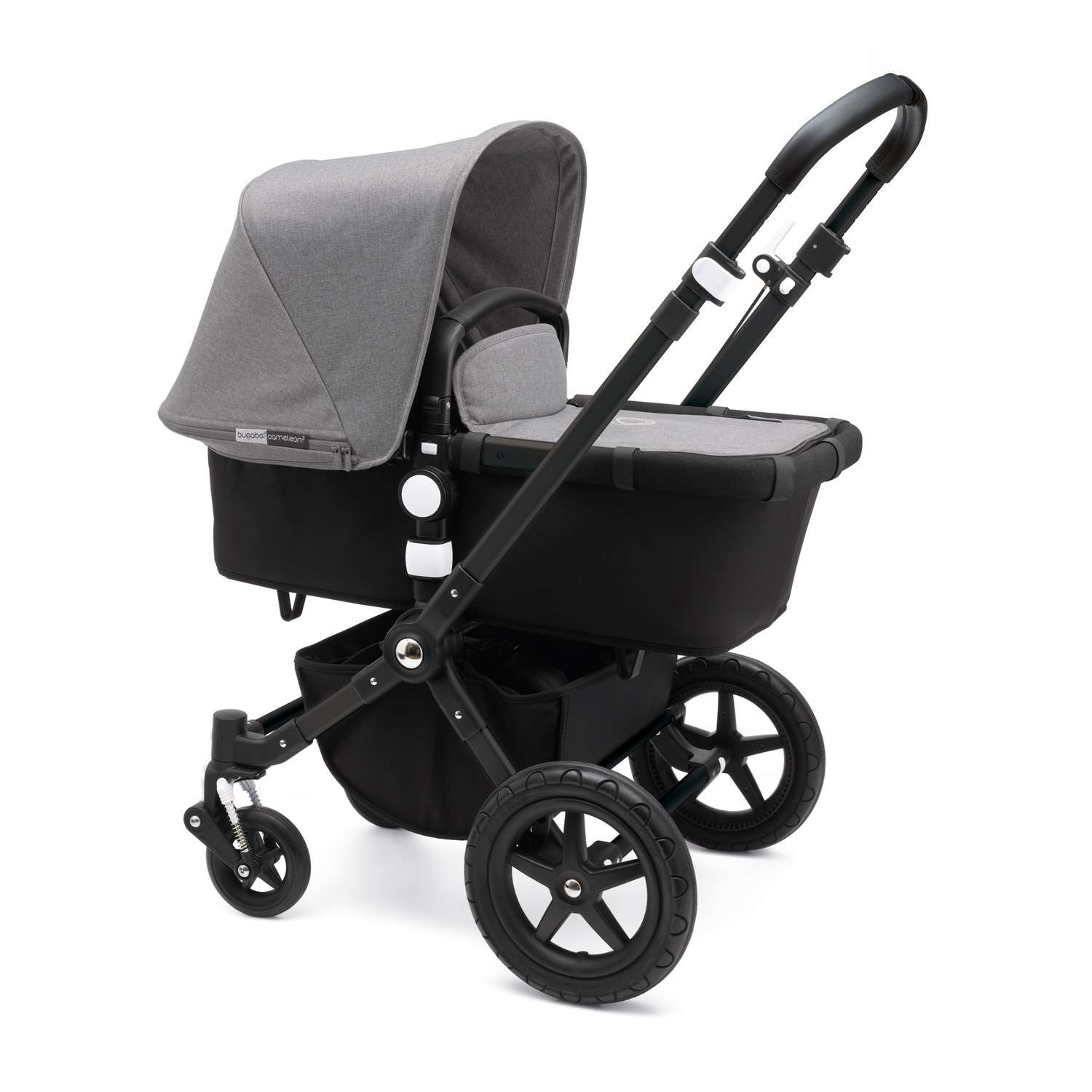 Коляска 2 в 1 Bugaboo Cameleon 3 base (без текстиля) Black/Black - фото 2