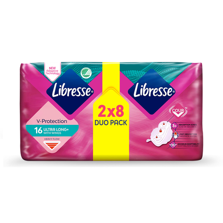 Гигиенические прокладки Libresse Ultra Long 16