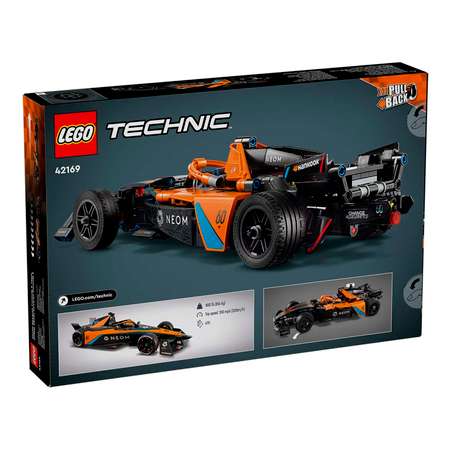 Конструктор детский LEGO Technic Автомобиль NEOM Formula E Pull-Back