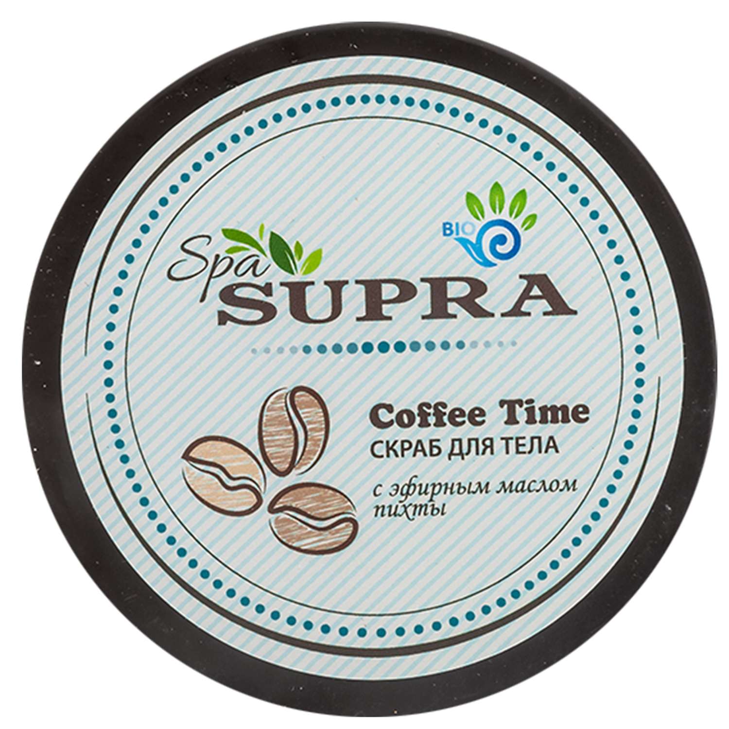 Скраб для тела SUPRA SPA пастообразный Кофейная крошка Пихта - фото 2