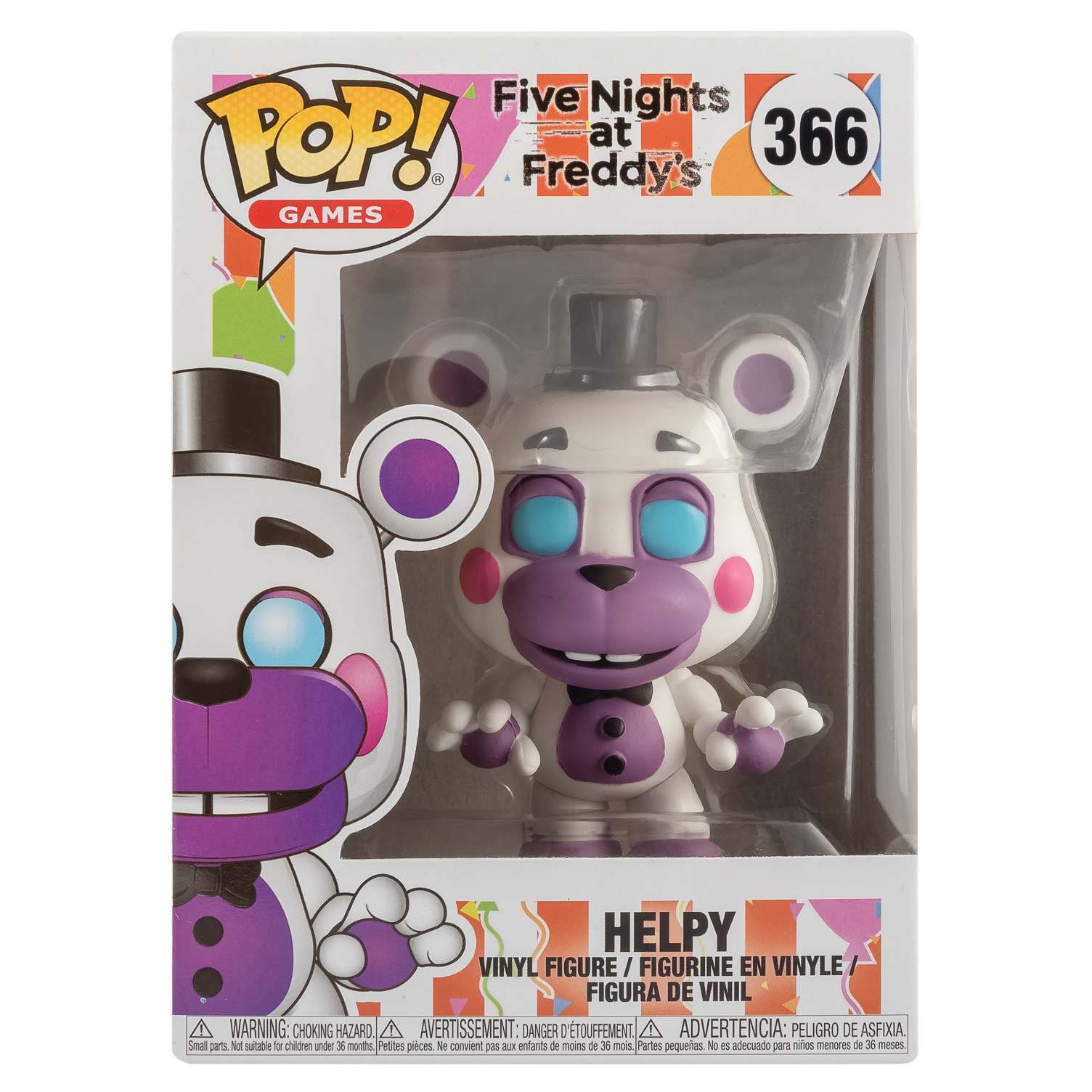 Фигурка Funko Pop vinyl Fnaf pizza Helpy купить по цене 1299 ₽ в  интернет-магазине Детский мир