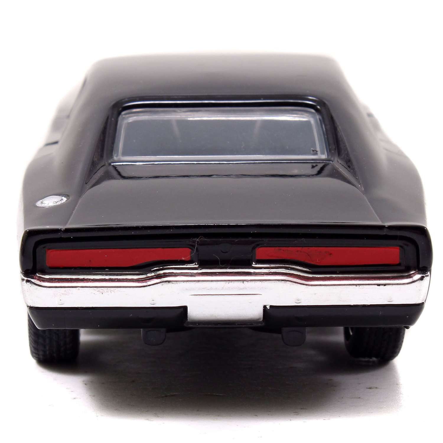 Машинка Fast and Furious Jada 1:32 1970 Dodge Charger (Street)-Free Rolling Черная 97042 - фото 3