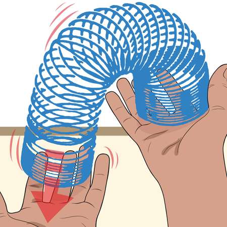 Пружинка Slinky ВЕЛИКАН, металл