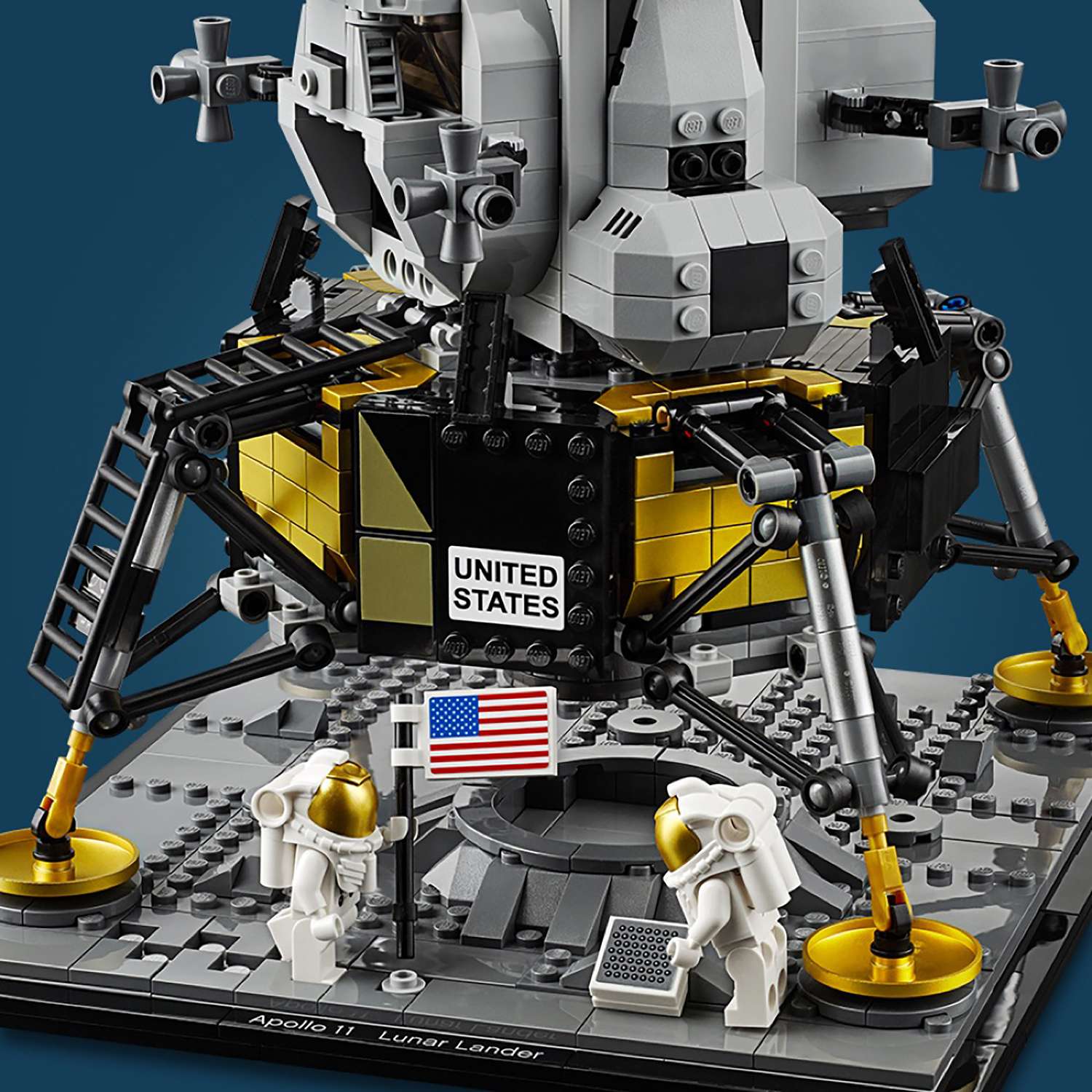 Конструктор LEGO Creator Expert Лунный модуль корабля Апполон 11 НАСА 10266 - фото 12