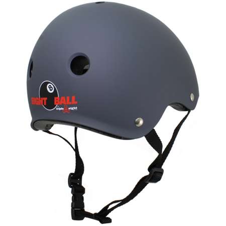 Шлем защитный Eight Ball Gun Matte серый размер L возраст 8+ обхват головы 52-56 см