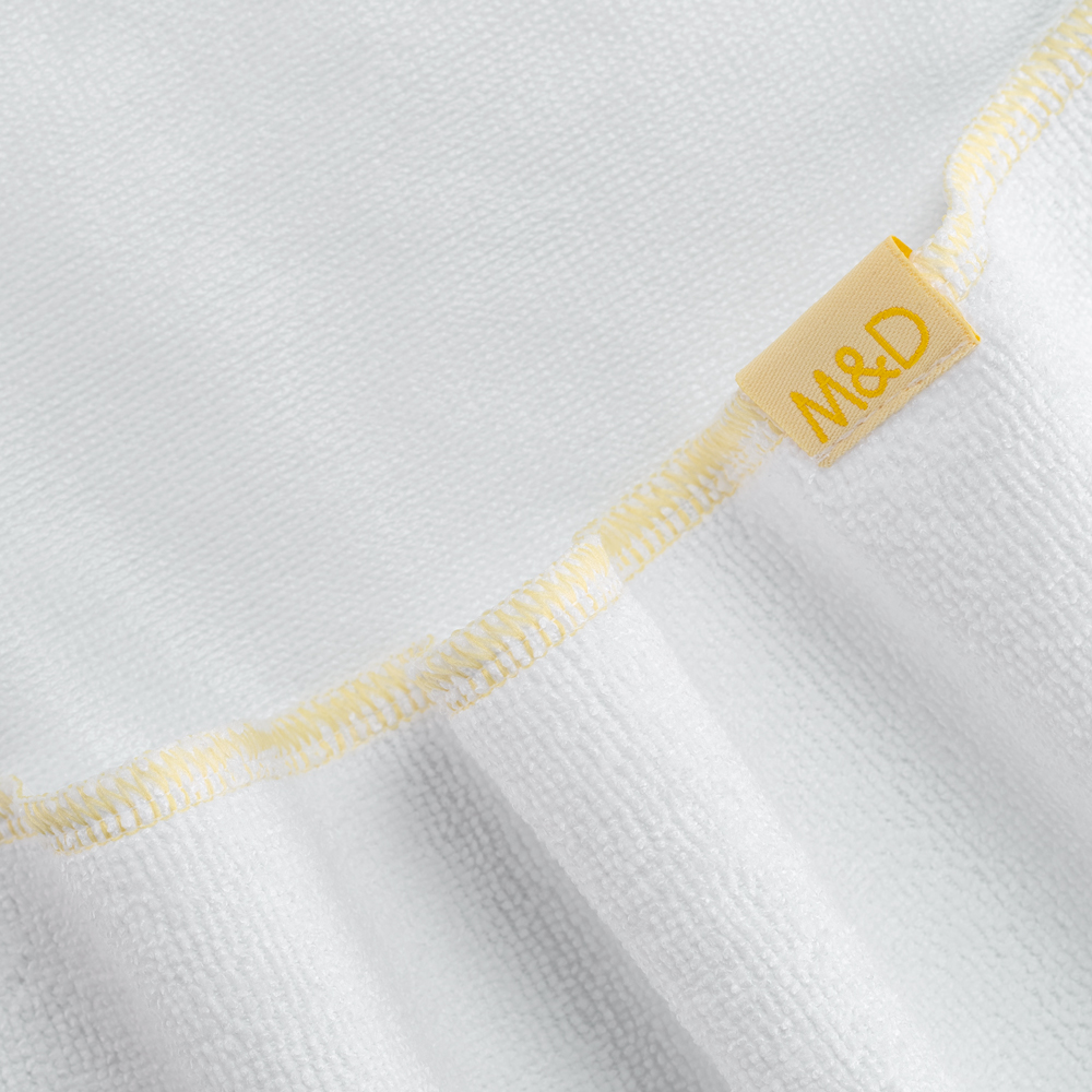 Клеенка-пеленка многоразовая Mrs.Stretch Mr.Jersy непромокаемая цвет белый- желтый 60х80 см - фото 4