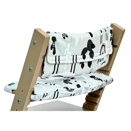 Комплект подушек для стульчика Конёк-Горбунёк Премиум Ламы 4665309871483
