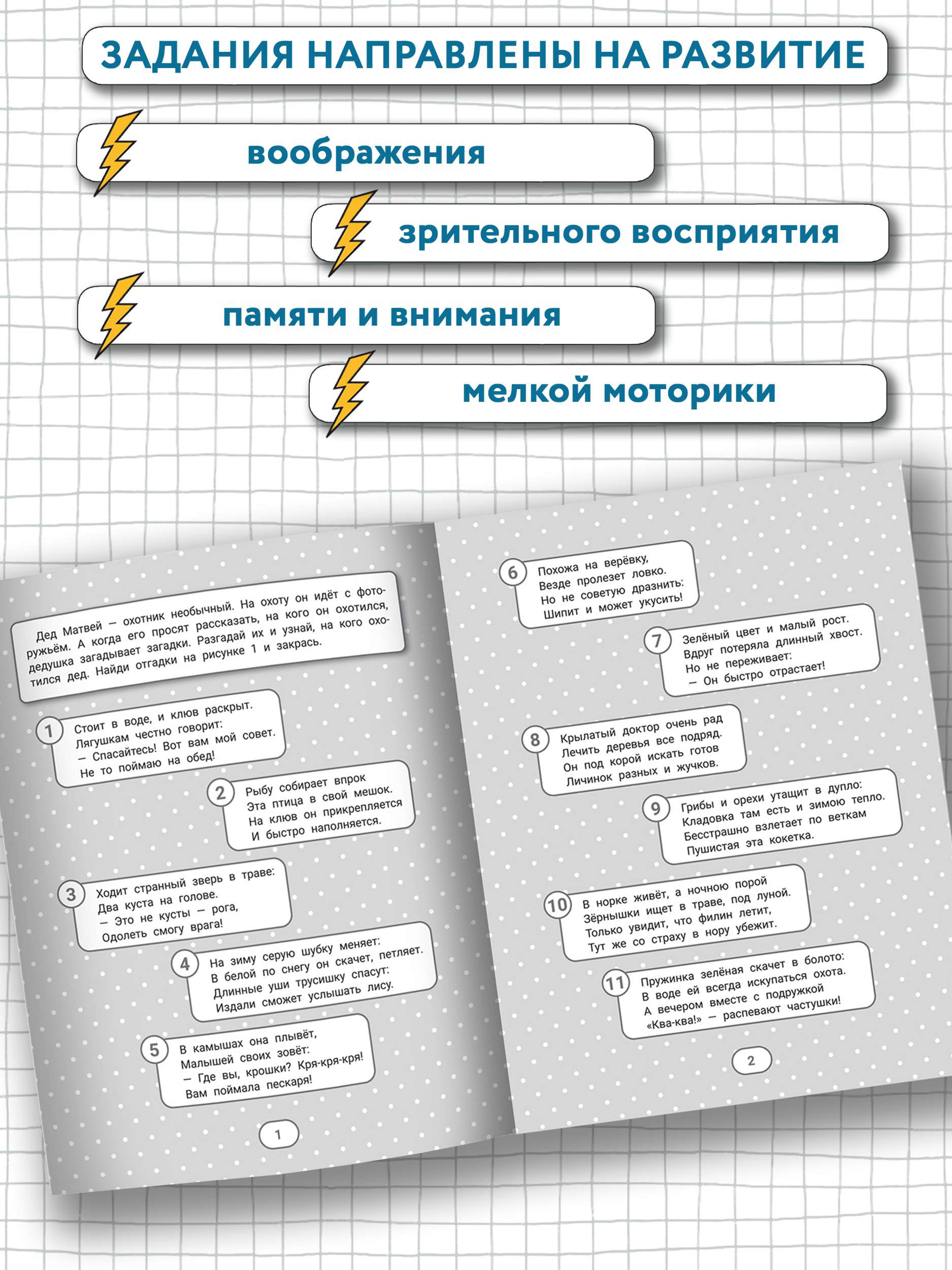 Книга ТД Феникс IQ-загадки для развития внимания: 5+ - фото 6