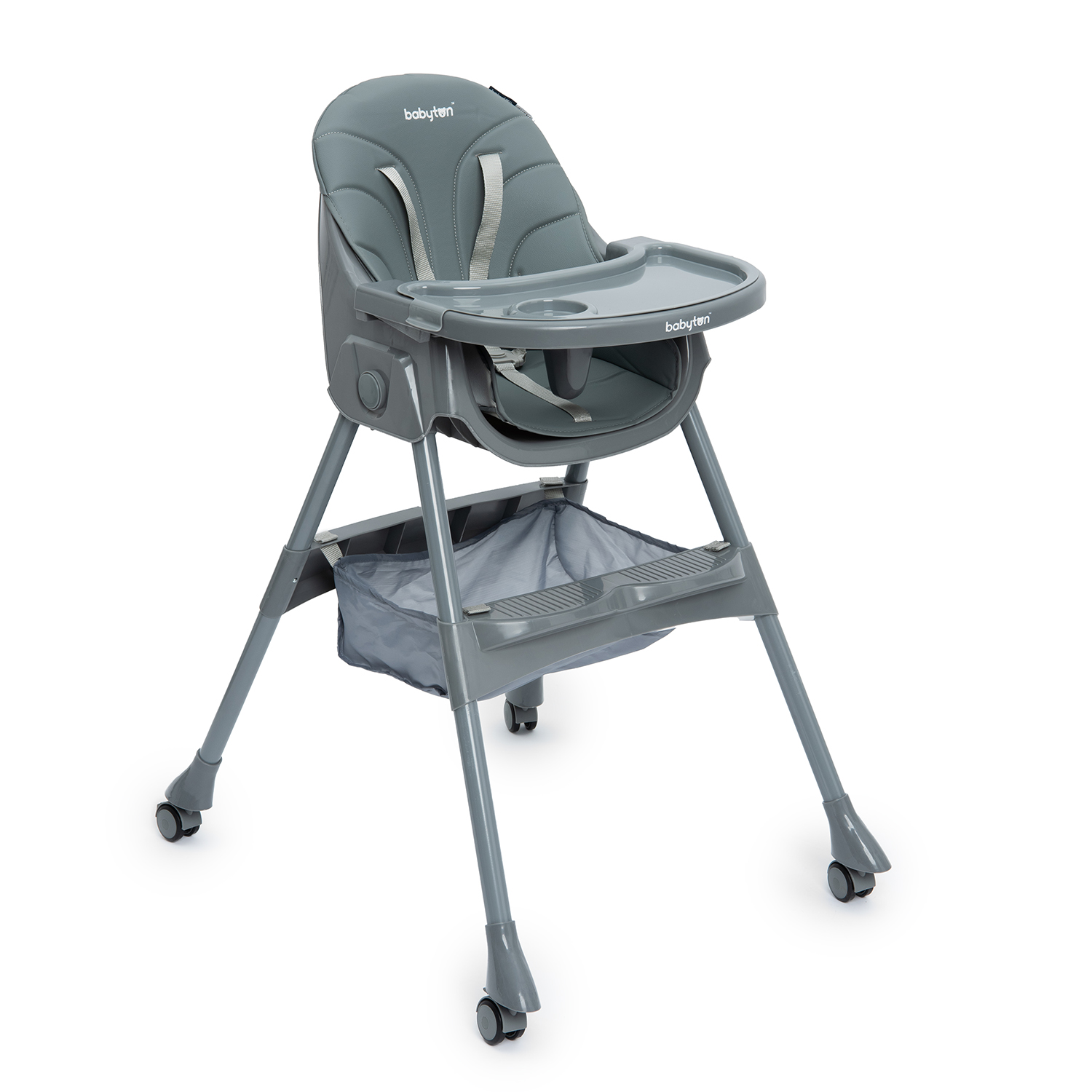 Стульчик для кормления Babyton Bueno Grey-Grey - фото 1