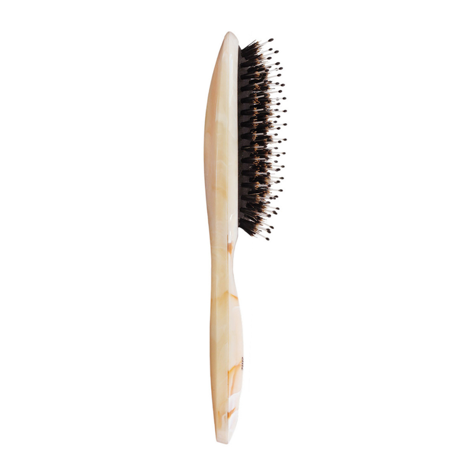 Расческа для волос Clarette массажная с натуральной щетиной - фото 2