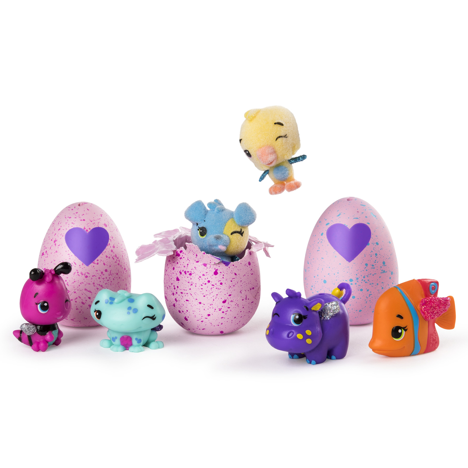 Игрушка Hatchimals коллекционная фигурка 1 штука в непрозрачной упаковке (Сюрприз) 19102 - фото 1