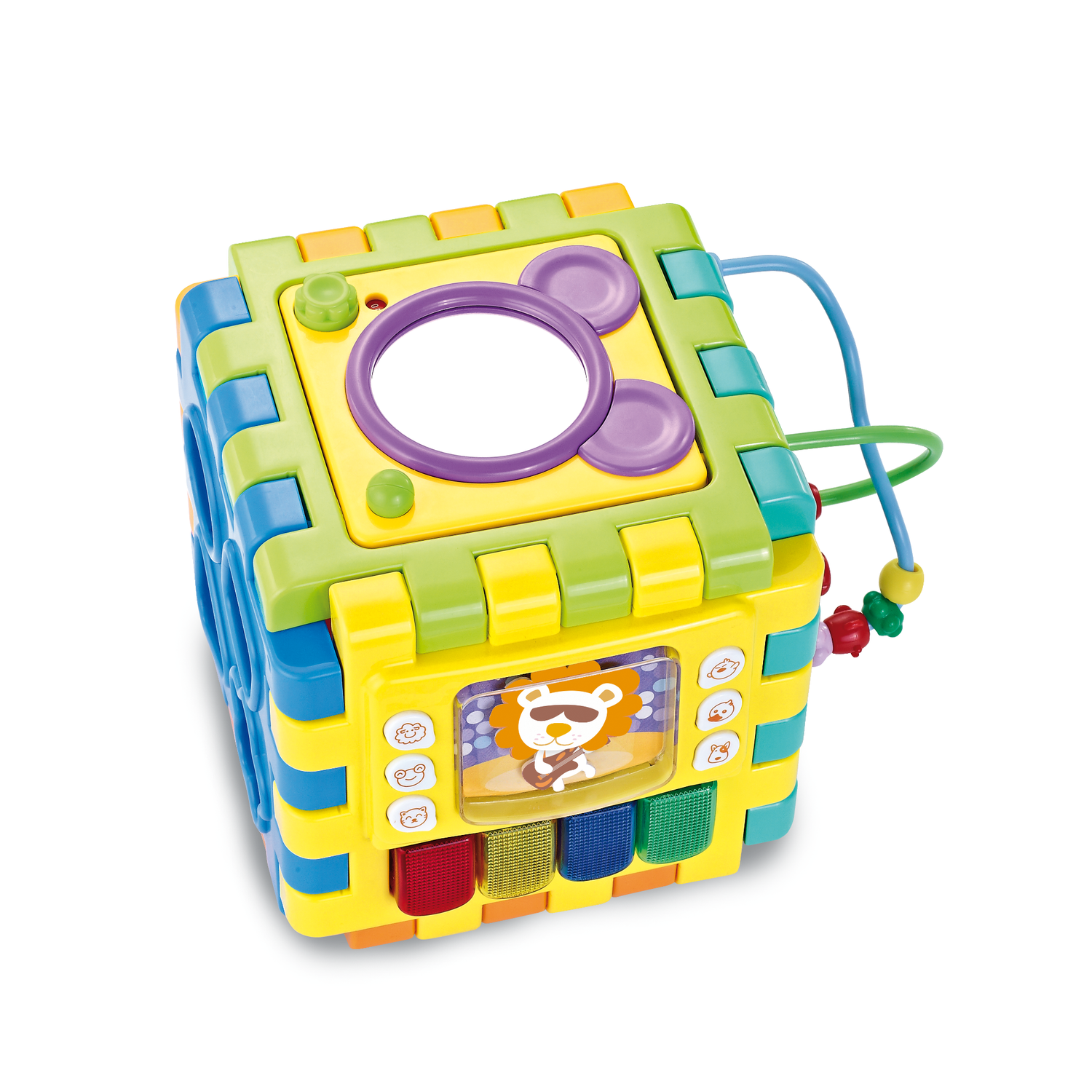 Развивающая игрушка бизи-куб SHARKTOYS сортер - фото 14