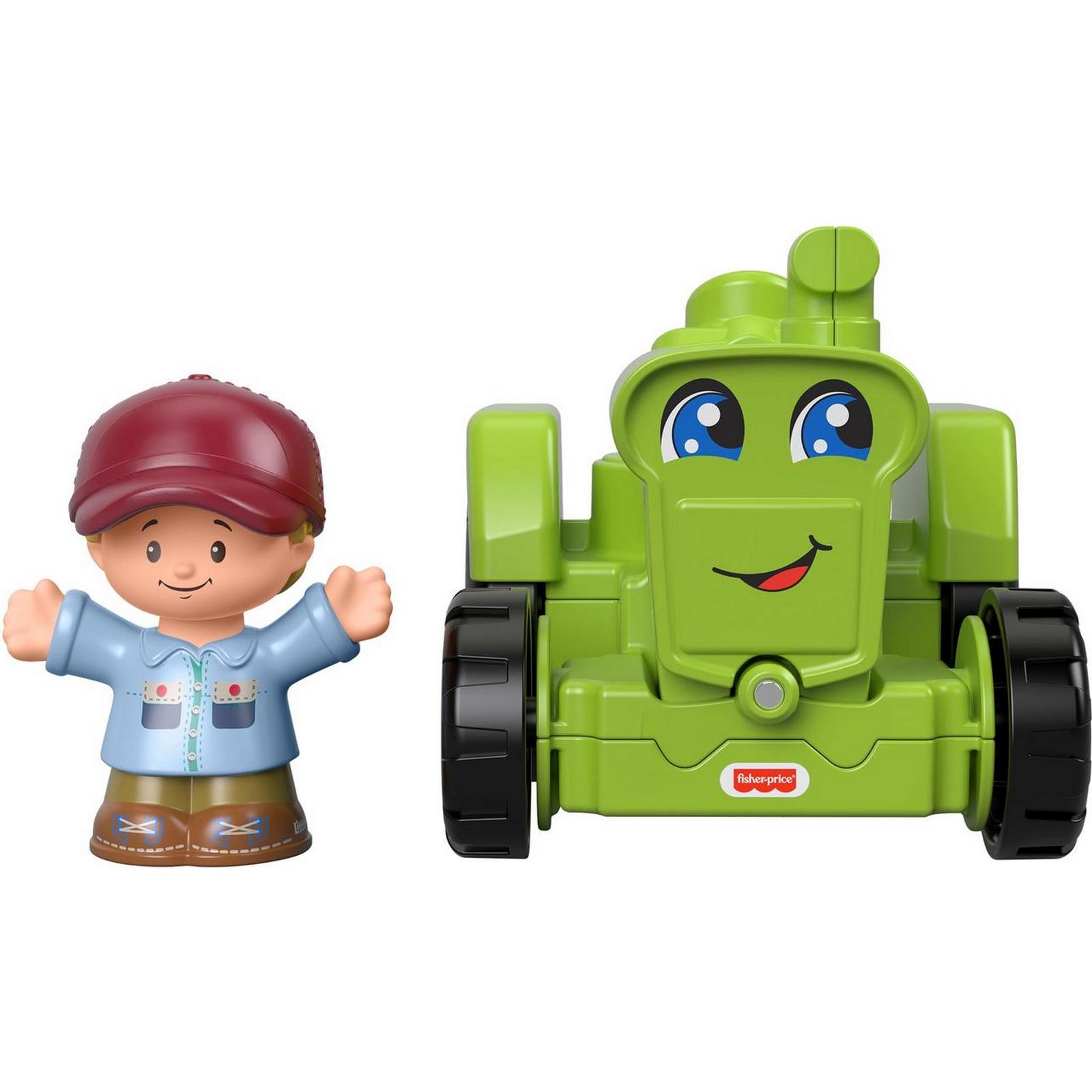 Игрушка Fisher Price Трактор с фигуркой GGT39 - фото 1