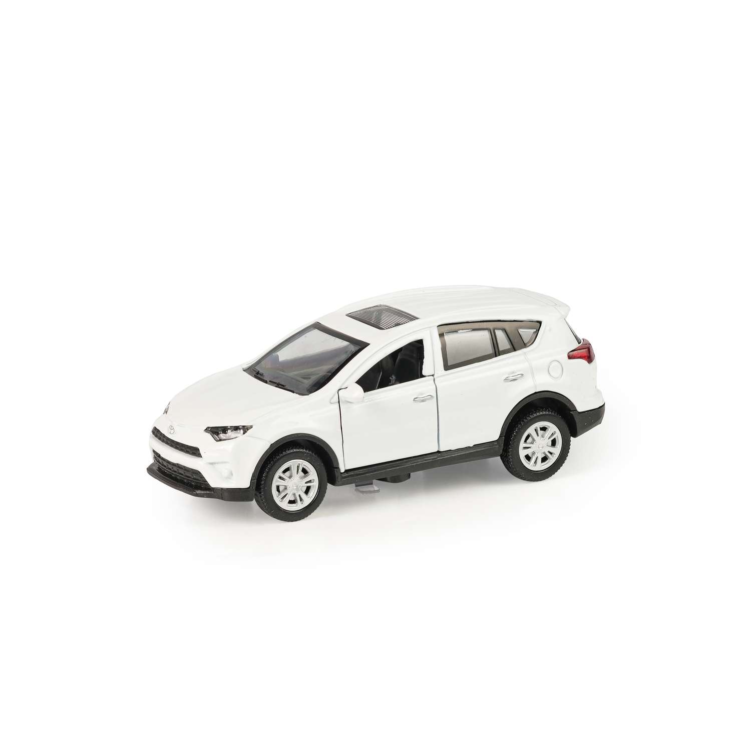 Игрушка HUADA Металлическая инерционная модель автомобиля Toyota Rav4 Белый 1790969/15 - фото 1