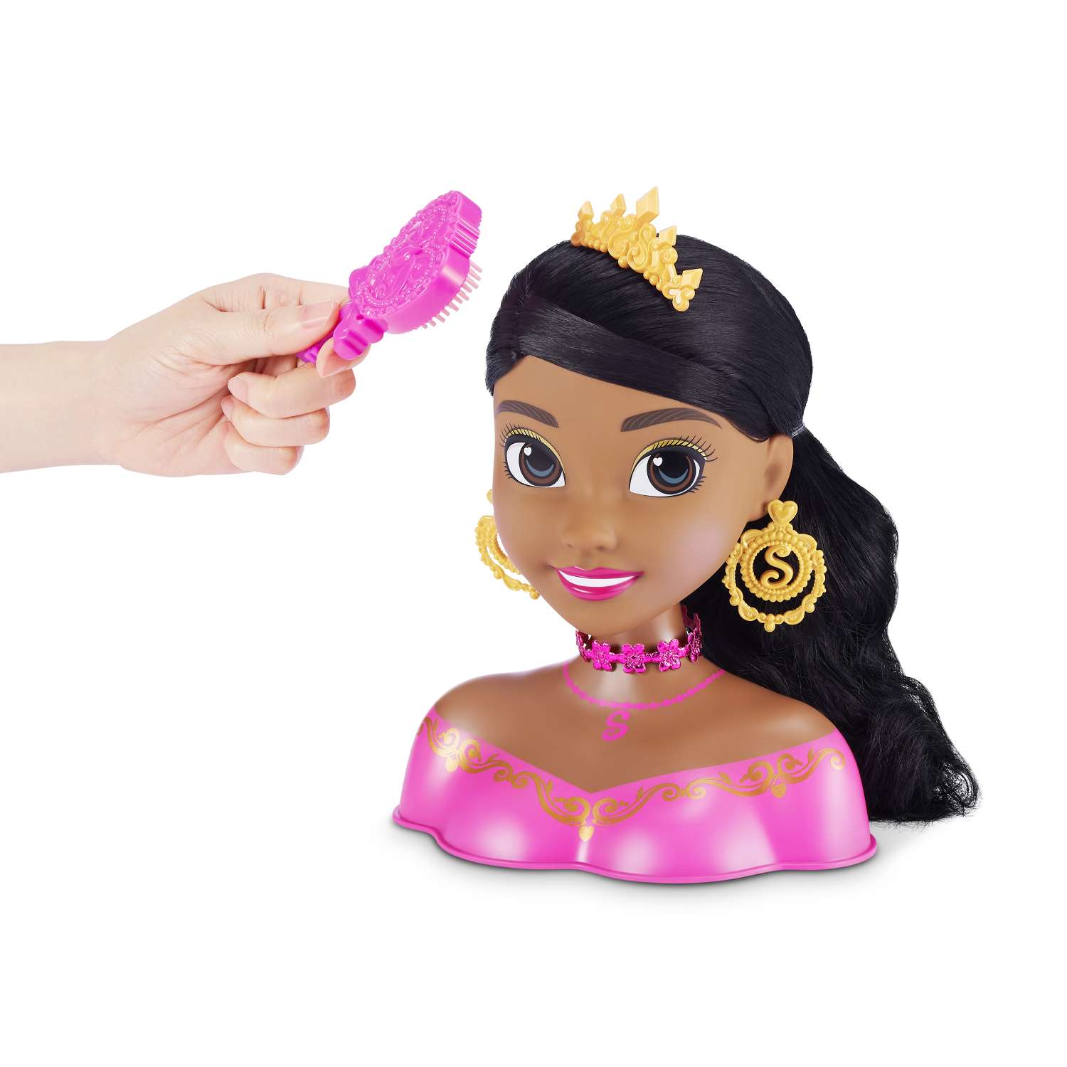 Набор игровой Sparkle Girlz Кукла с волосами Брюнетка 100526 - фото 3