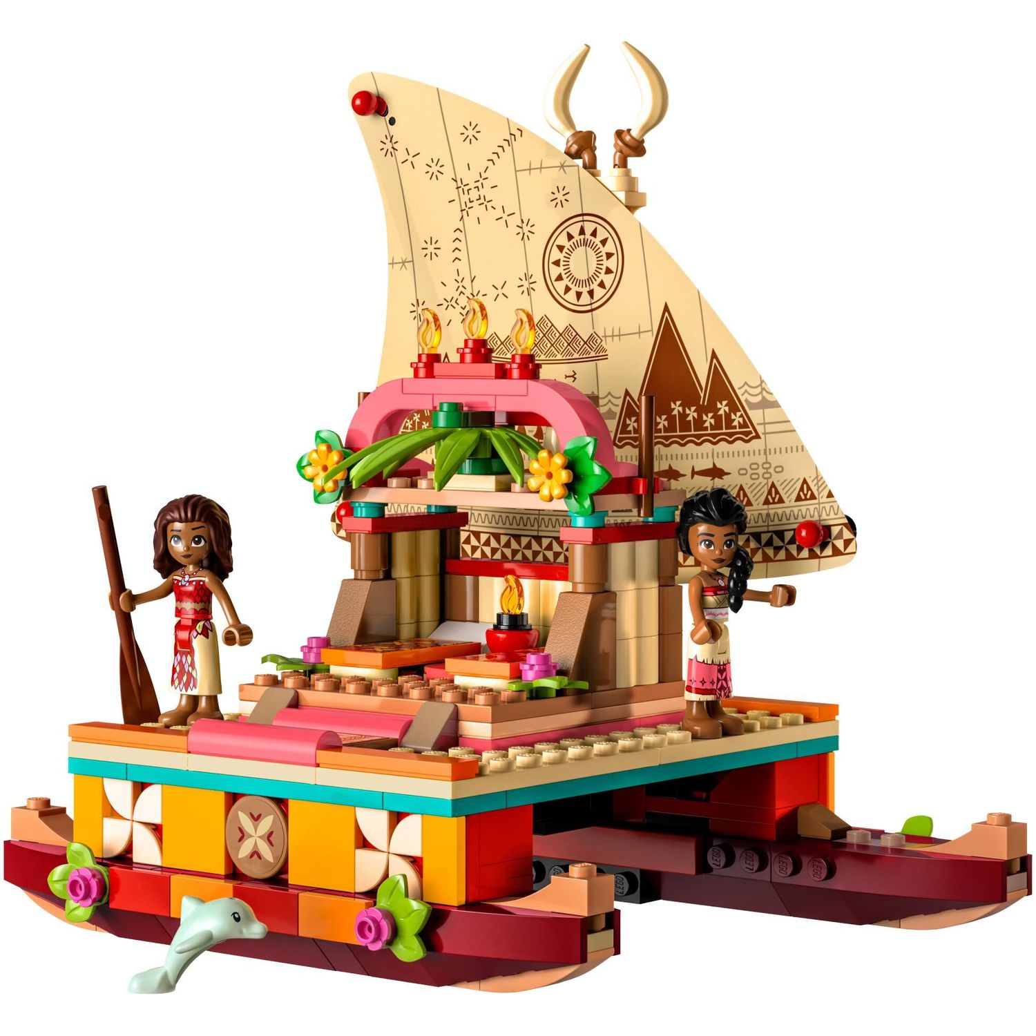 Конструктор LEGO Disney Princess Путеводная лодка Моаны 43210 купить по  цене 3499 ₽ в интернет-магазине Детский мир