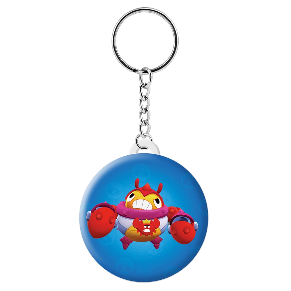 Брелок Krutoff Brawl Stars Краб Тик - фото 1