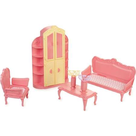 Мебель для кукол ОГОНЁК Гостиная комната Маленькая принцесса