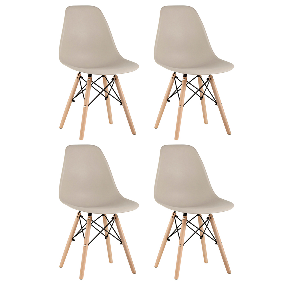 Комплект стульев Stool Group DSW Style светло-коричневый - фото 1