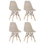 Комплект стульев Stool Group DSW Style светло-коричневый