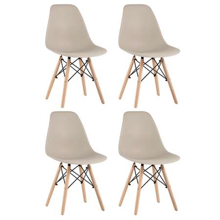 Комплект стульев Stool Group DSW Style светло-коричневый